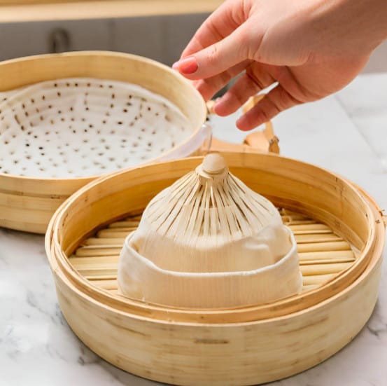 How to use bamboo steamer