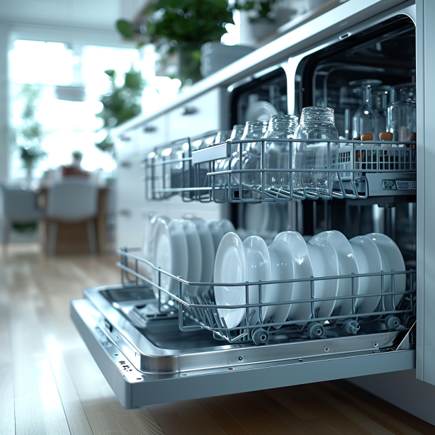 How to clean dishwasher racks