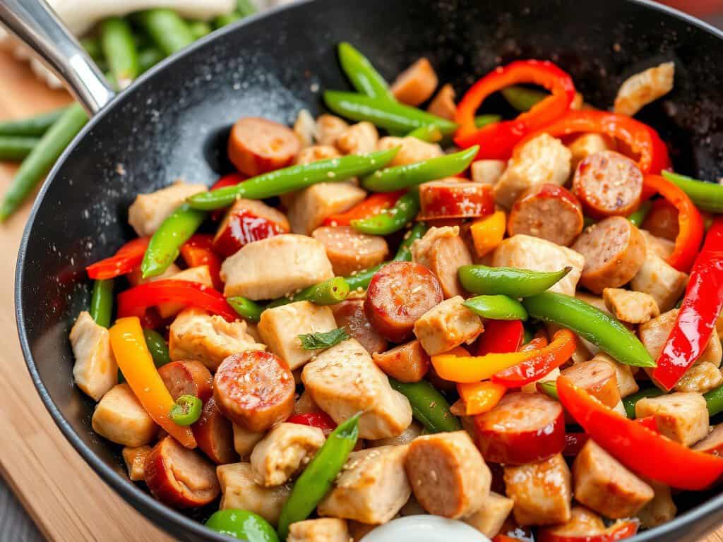 Chicken and sausage healthy recipes