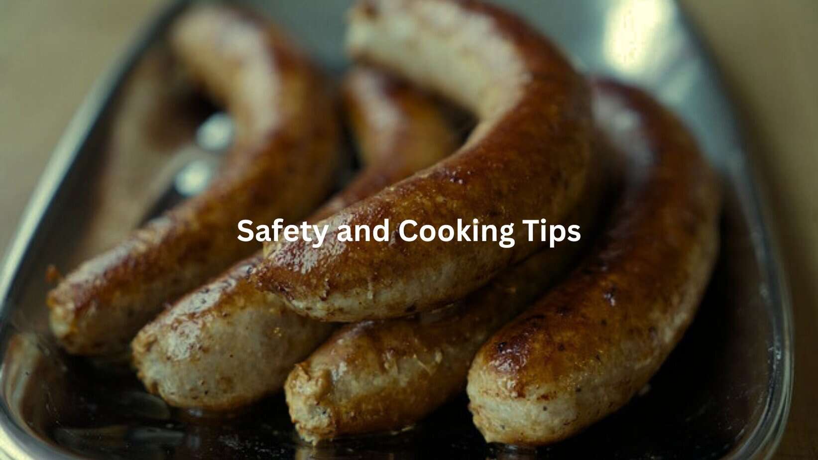 How to Cook Jalapeno Chicken Sausage for Maximum Flavor 1 Delicious jalapeno chicken sausages sizzling in a pan, ready to be cooked with safety and culinary expertise.