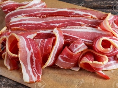 Meat slicer for bacon 1
