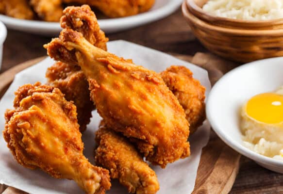 benefits of fried chicken