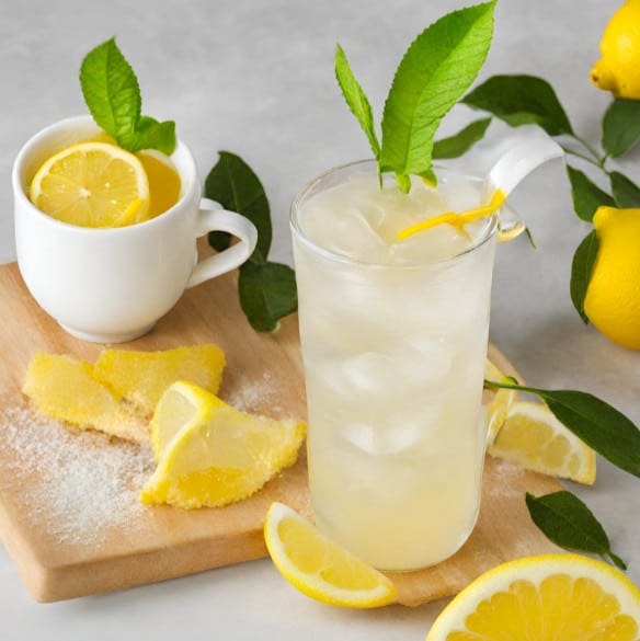 Lemon zinger tea