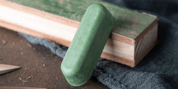best green compound leather strop
