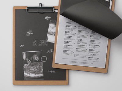 What paper is used for menus