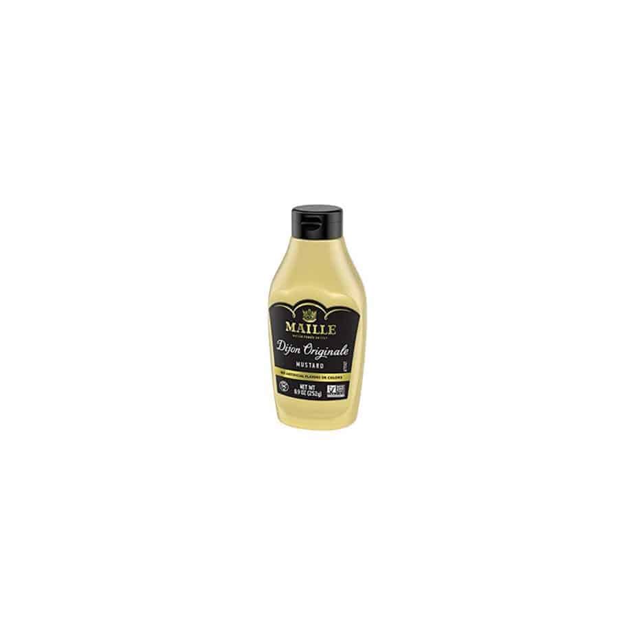 Maille Mustard for Marinades, Mustard Sauce and Tasty Recipes Dijon Originale Squeeze No Artificial Colors or Flavors 8.9 oz