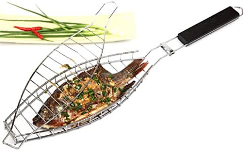 Fish grilling baskets