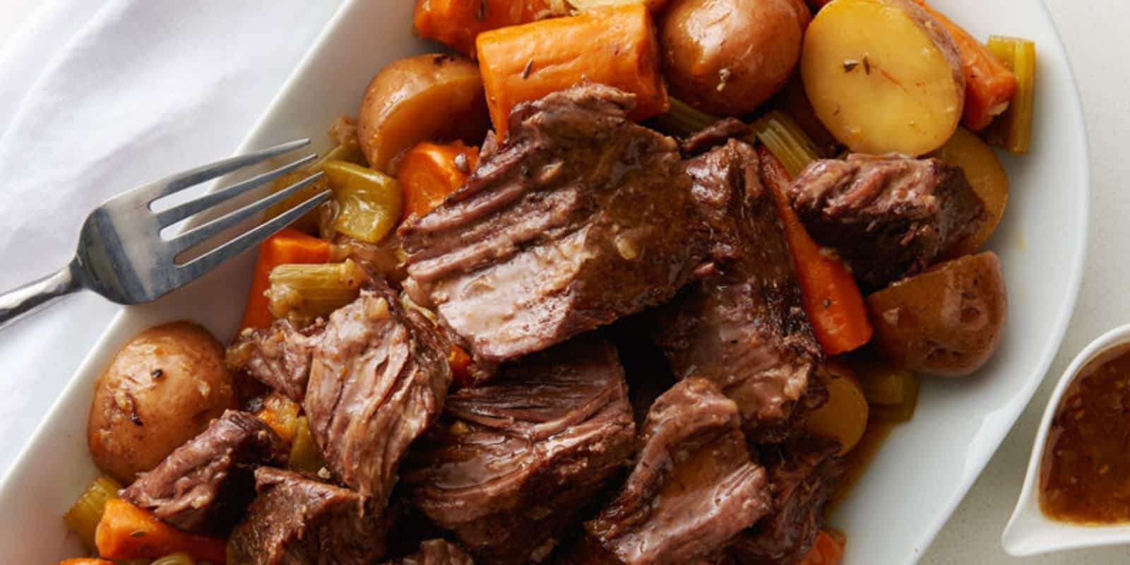 Old-Fashioned Pressure Cooker Pot Roast Recipe - So Tender!