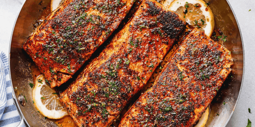 blackened salmon