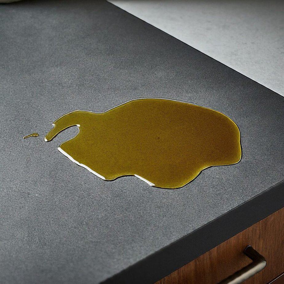 Clean oil spill in oven 2