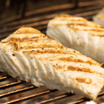 Grilling skinless fish fillets