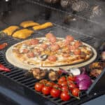 Pizza stones for gas grills