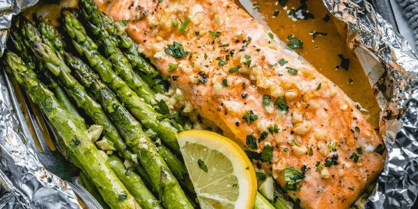 salmon in foil