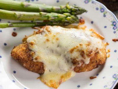 Keto chicken parmesan