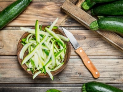 Dehydrate zucchini