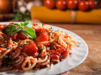 Pasta in a pressure cooker