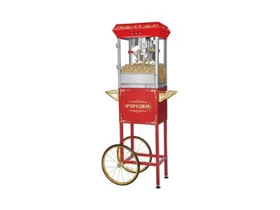 Commercial popcorn machine