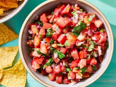 Fresh homemade salsa tips