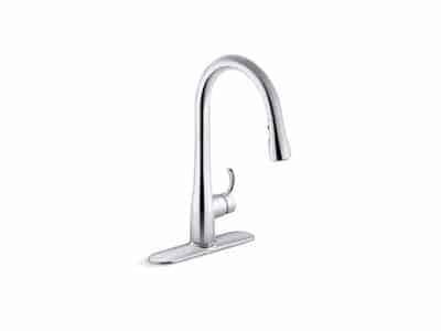 Touchless kitchen faucet