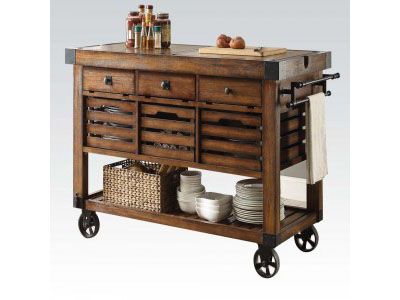 Kitchen bar cart