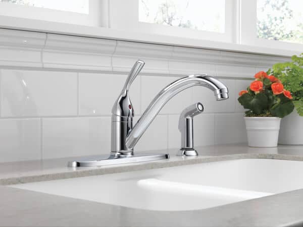 High-end delta kitchen faucet