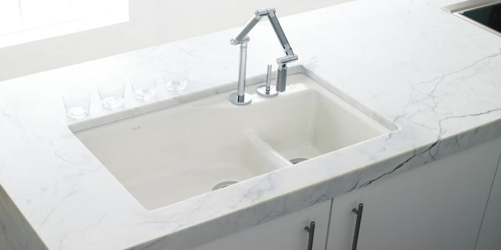 fireclay farmhouse sink