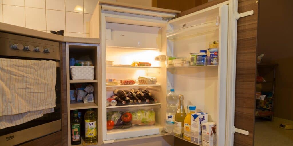 galanz mini fridge black
