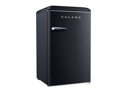 Galanz 3. 1 retro mini fridge black