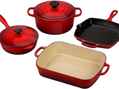 Best le creuset cookware set on amazon