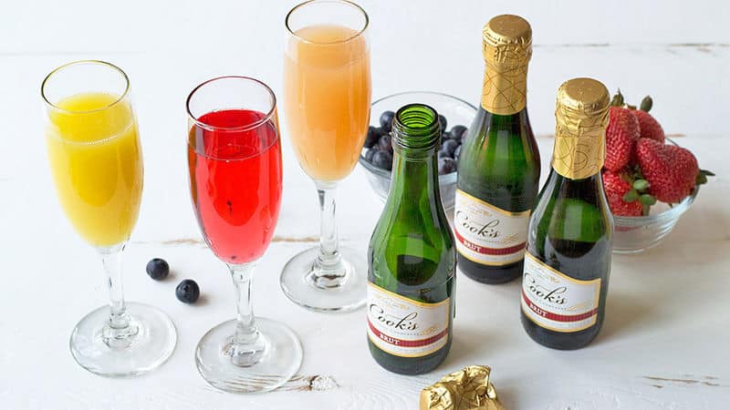 Champagne for mimosas
