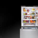 Counter depth refrigerator