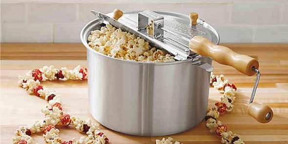What is the best oil for popcorn machine
