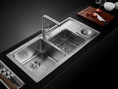 Commercial kitchen sink depth