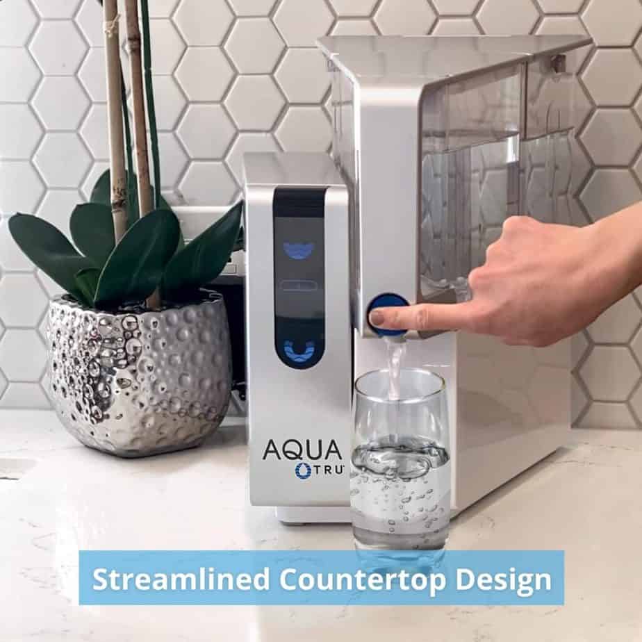 Aquatru countertop water filtration 1