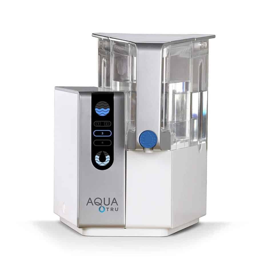 Aquatru countertop water filtration