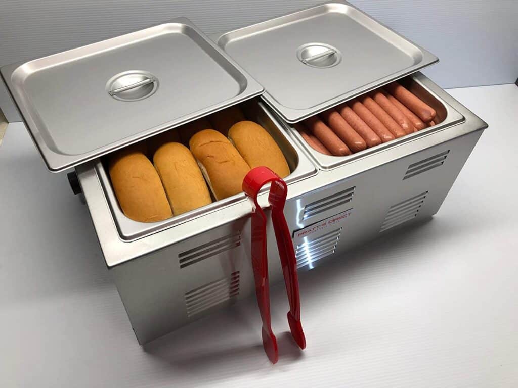 Best paragon dog hut hot dog steamer