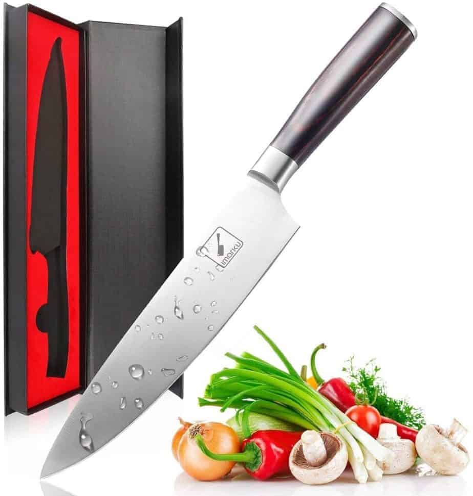 Chef's knife usage