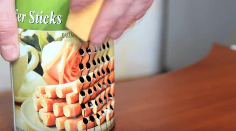 Diy cheese grater