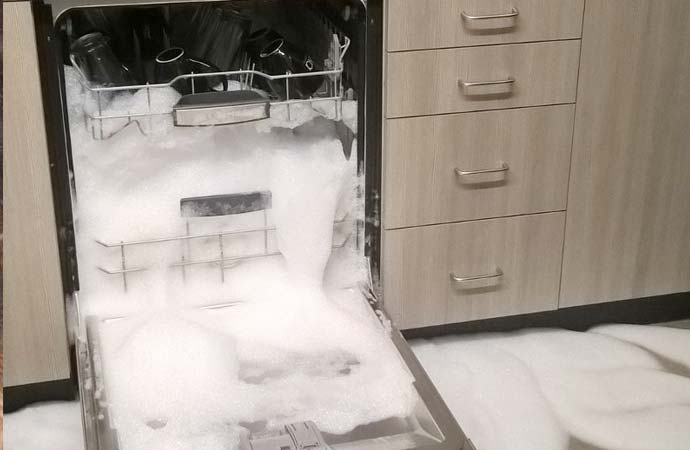 How to fix overflowing dishwasher 1