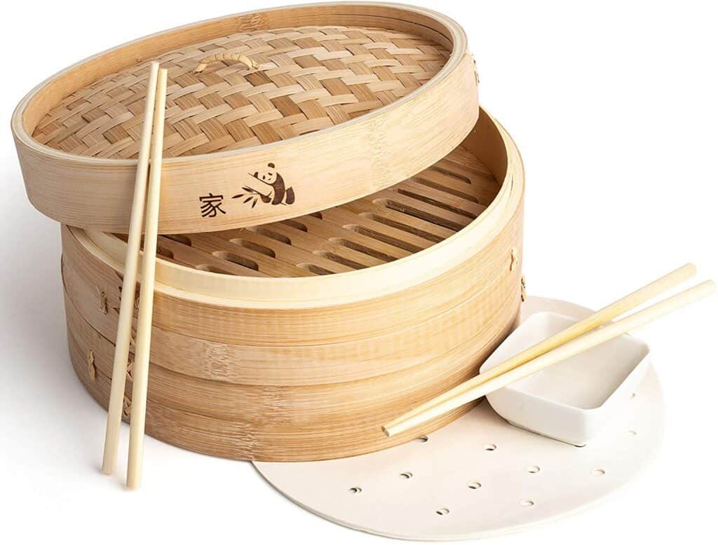 What size bamboo steamer do i need
