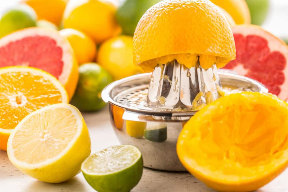 Citrus juicer invented