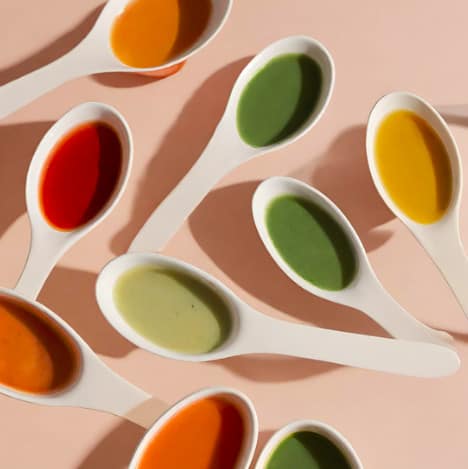 why are soup spoons shaped differently