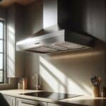 How do you clean range hood filters