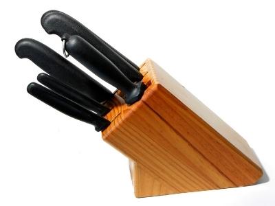 What is a knife block
