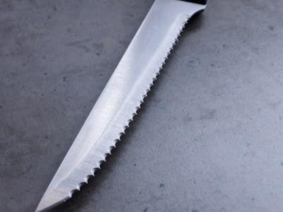 What is serrated knife used for