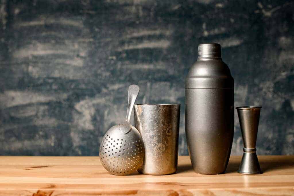 Items for cocktail shaker
