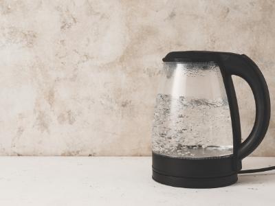 Electric kettle or stove top