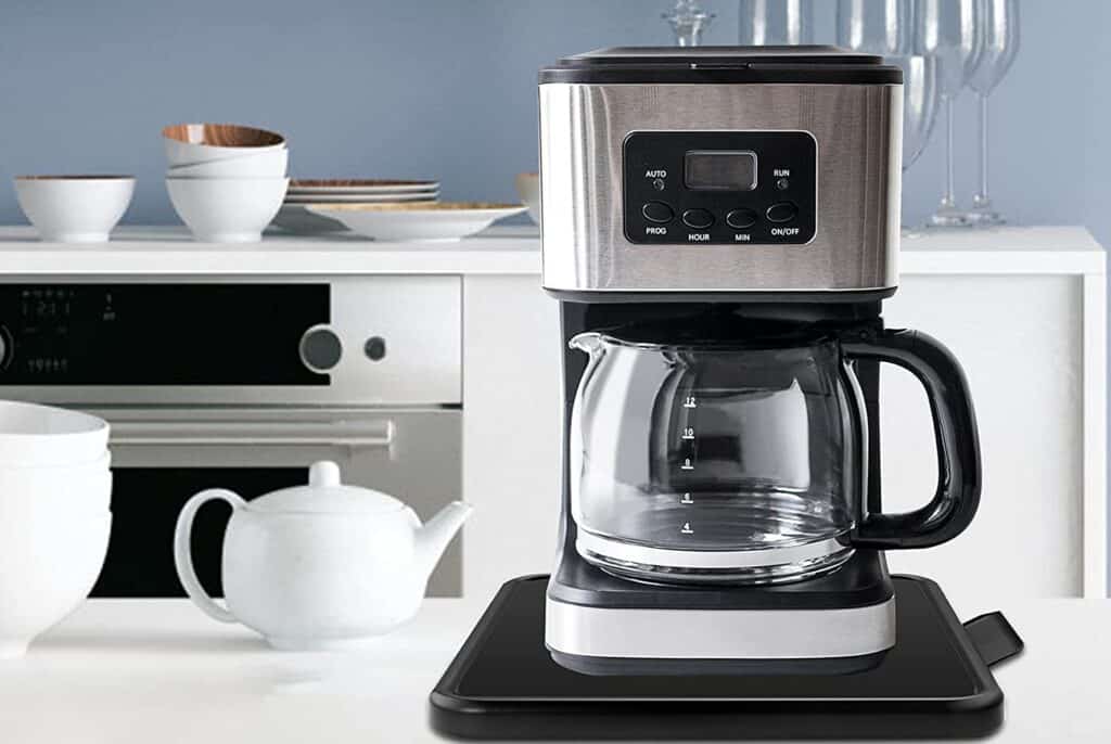 coffee slide out tray