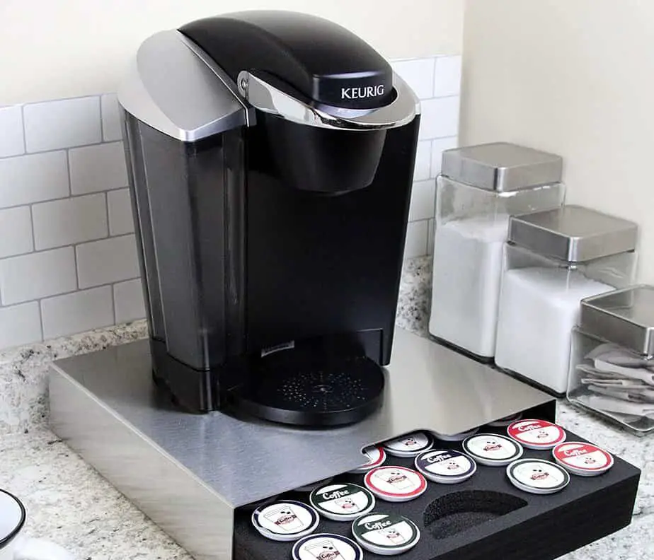 Sliding Shelf for Keurig The Best 3 Ways to Use it Milkwood