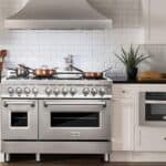48 inch gas stove top with griddle